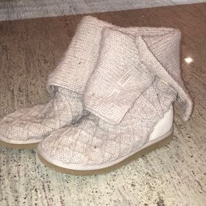 UGG Ivory Sweater Boots Size 7